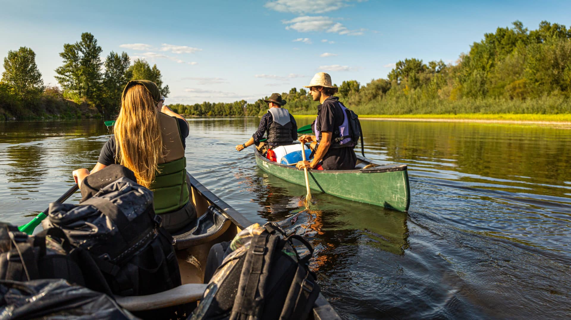 Microaventures et stages canoë Canoë Rivière Expérience